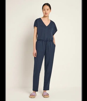 LANIUS •• Jumpsuit met krijtstreep from De Groene Knoop