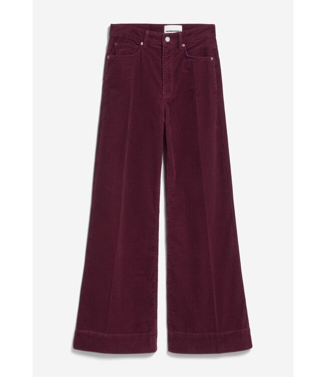 ARMEDANGELS •• Corduroy broek MURLIAA | Cranberry Juice from De Groene Knoop