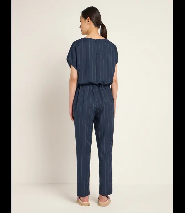 LANIUS •• Jumpsuit met krijtstreep from De Groene Knoop