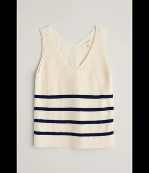 SEASALT CORNWALL •• Canary Vest | Veneer Chalk Maritime from De Groene Knoop