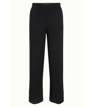 KING LOUIE •• Federica Pants Milano Uni | Black from De Groene Knoop