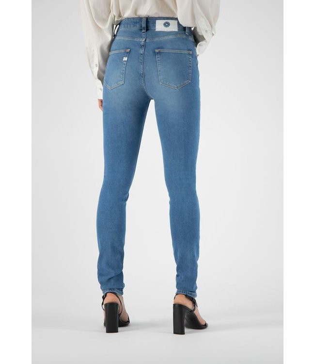 MUD Jeans •• Jeans Skinny Hazen  | Pure Blue from De Groene Knoop