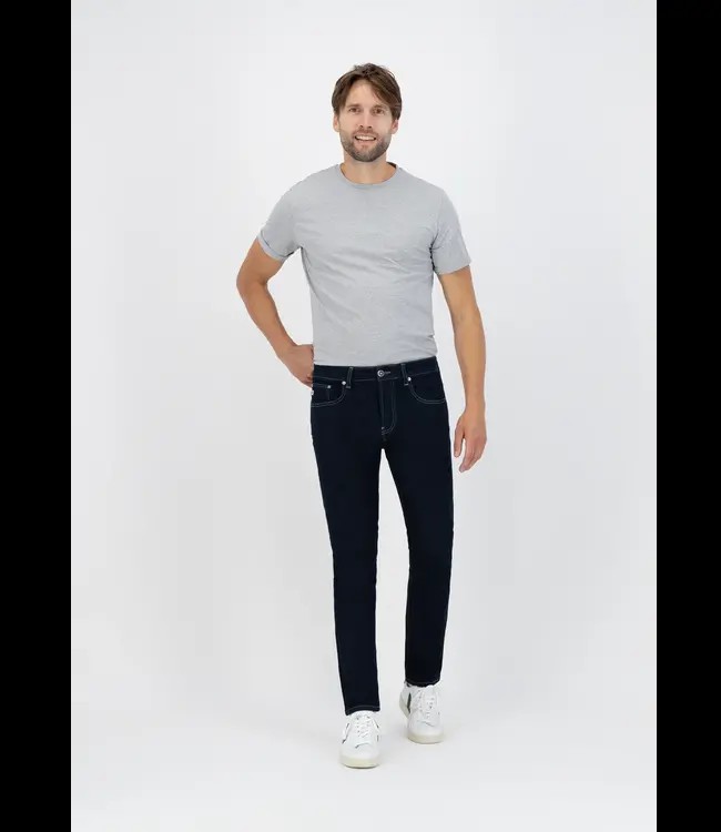 MUD Jeans •• Jeans Slimmer Rick - Strong Blue from De Groene Knoop