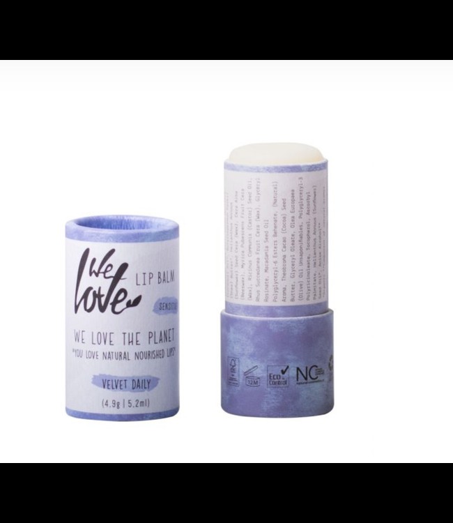 WE LOVE THE PLANET ••Lipbalm Velvet Daily from De Groene Knoop