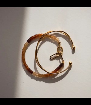 JULES BEAN •• Armband TWISTED MINDS | Goud from De Groene Knoop