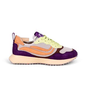 Genesis •• G-Marathon Multi Mesh Hairy | lime, Amethyst, Apricot from De Groene Knoop