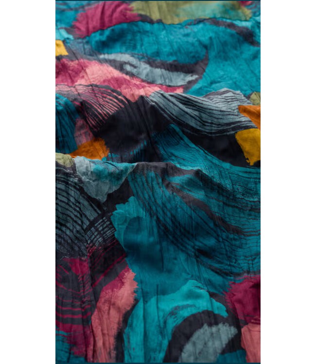 SEASALT CORNWALL •• Larissa Shirt | Lelant Abstract Mix from De Groene Knoop