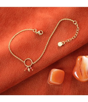 A BEAUTIFUL STORY •• Careful Carnelian Citrine Bracelet GP | Goud from De Groene Knoop