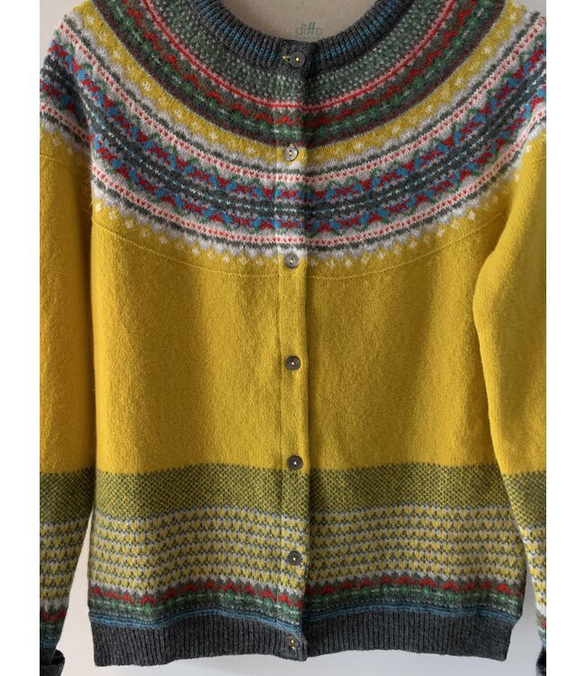 ERIBÉ •• alpine Cardigan | Piccalilli from De Groene Knoop