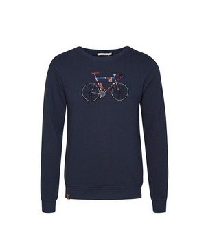 GREENBOMB •• Sweatpullover Bike Jack Wild | navy from De Groene Knoop