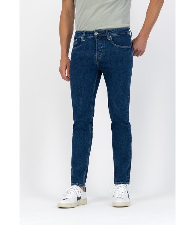 MUD Jeans •• Jeans Slimmer Rick - Stone Indigo from De Groene Knoop