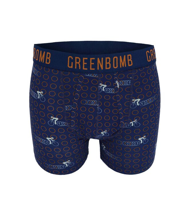 GREENBOMB •• bike rings | navy from De Groene Knoop