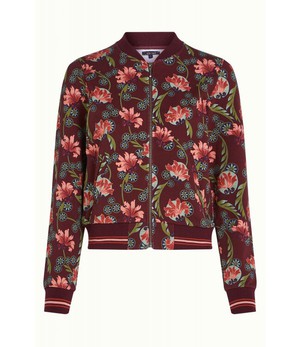 KING LOUIE •• Bessie Jacket Shanty | Cabernet Red from De Groene Knoop