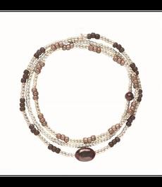 A BEAUTIFUL STORY Energetic Garnet Bracelet SC via De Groene Knoop