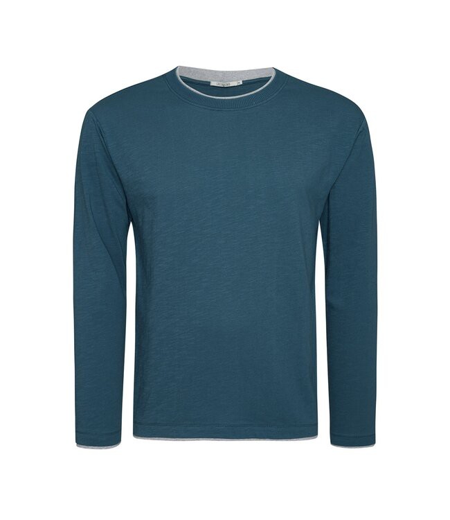 GREENBOMB •• Rough Longsleeve | Blue Stone from De Groene Knoop