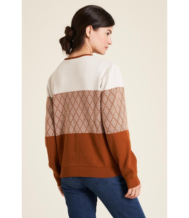 Tranquillo •• Gemütlicher strickpullover | Caramel from De Groene Knoop