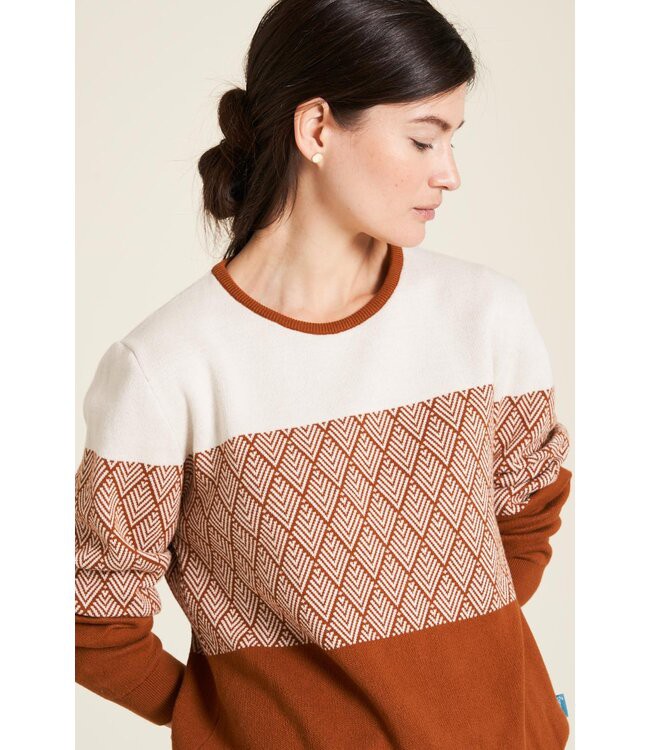 Tranquillo •• Gemütlicher strickpullover | Caramel from De Groene Knoop