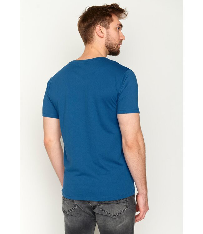 GREENBOMB •• T-shirt Bike Relax Guide | Surf Blue from De Groene Knoop