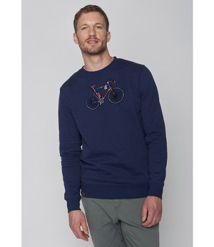 GREENBOMB •• Sweatpullover Bike Jack Wild | navy from De Groene Knoop