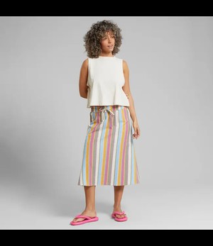 DEDICATED. ••Skirt Klippan Club Stripe| Multi Color from De Groene Knoop