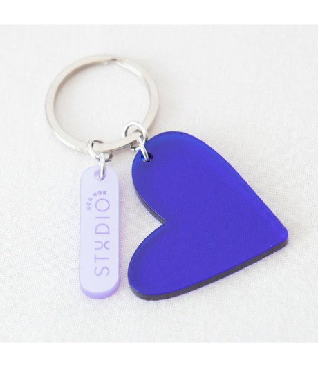 Studio NokNok •• KEYCHAIN.02. BLUE from De Groene Knoop