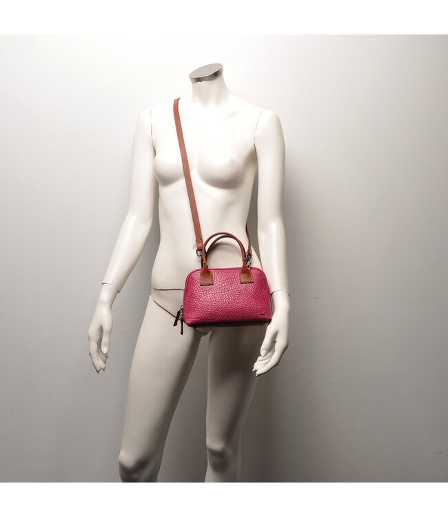 Berba •• Mini-bag | Magenta from De Groene Knoop