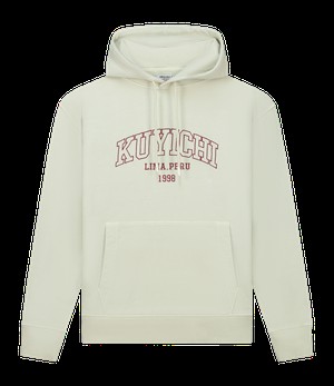 KUYICHI •• Bjorn Heavyweight Hoodie | Solid Oatmeal from De Groene Knoop