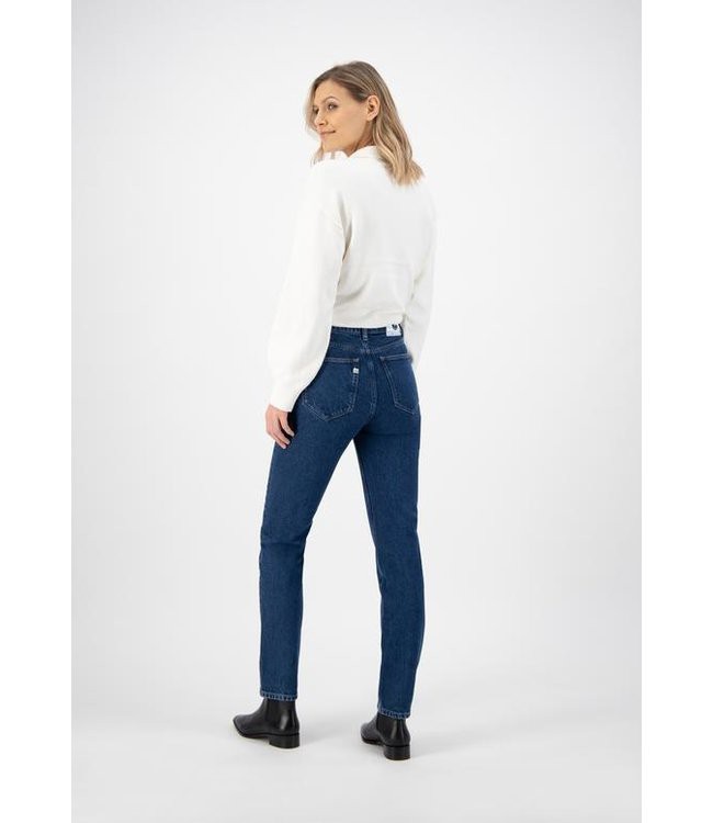 MUD Jeans •• Jeans Piper Straight | Stone Indigo from De Groene Knoop