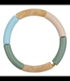 JULES BEAN •• ARMBAND ARC EN CIEL via De Groene Knoop