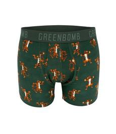 GREENBOMB •• animal tiger trunk | dark green via De Groene Knoop