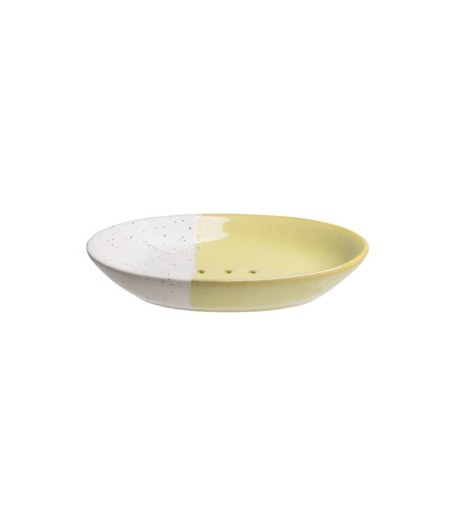 Tranquillo •• Soap Dish | Rustic Yellow from De Groene Knoop