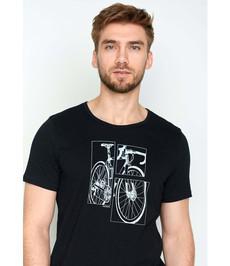 GREENBOMB •• T-shirt Bike Cut Spice | black via De Groene Knoop