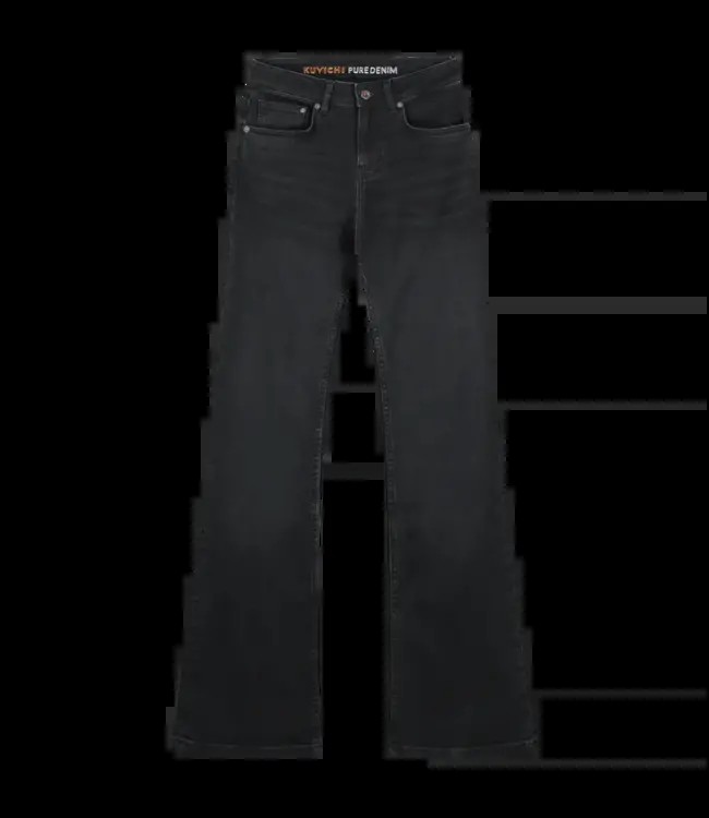 KUYICHI •• AMY BOOTCUT | Worn in Black from De Groene Knoop