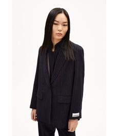 ARMEDANGELS •• Blazer MIKAALA PINSTRIPE | Night sky- white via De Groene Knoop