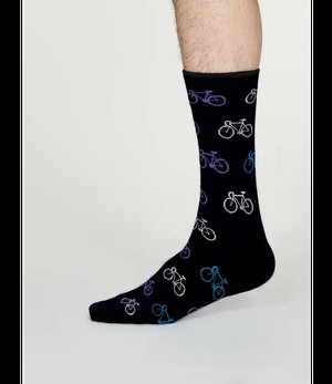 THOUGHT  •• Heren sokken Idris Bike Socks In A Bag from De Groene Knoop