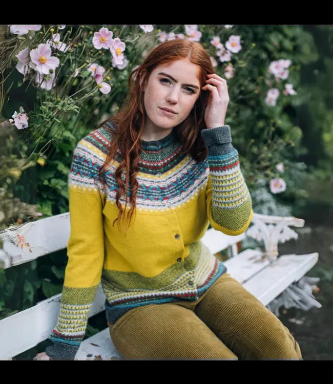 ERIBÉ •• alpine Cardigan | Piccalilli from De Groene Knoop