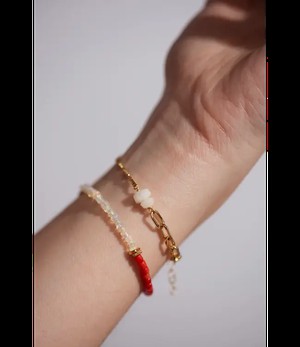 JULES BEAN •• Armband My Baby | goud from De Groene Knoop