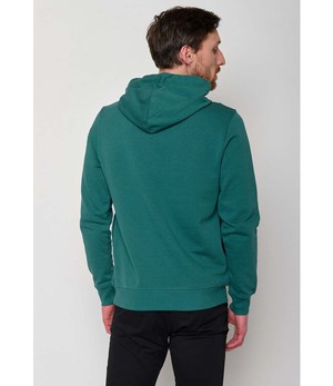 GREENBOMB •• Hoodie Star Animal Bearland | jungle green from De Groene Knoop