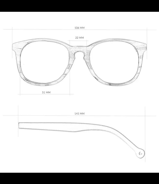 PARAFINA •• Arroyo | Ginger Carey RECYCLED PET (PLASTIC) Eco friendly Sunglasses from De Groene Knoop