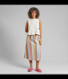 DEDICATED. ••Skirt Klippan Club Stripe| Multi Color via De Groene Knoop