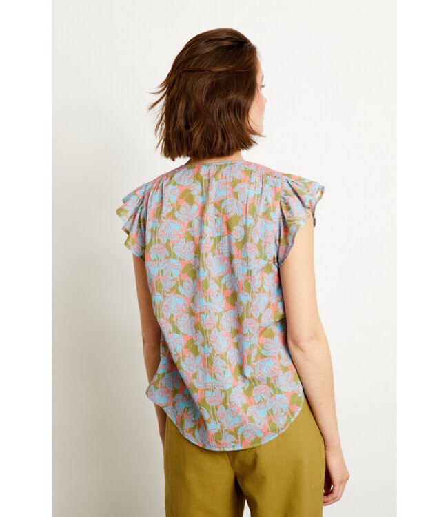 EKYOG ••  BLOUSE PAM | PRINT AMICI from De Groene Knoop