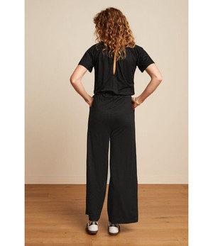 KING LOUIE •• Talia Jumpsuit Ecovero Classic | black from De Groene Knoop