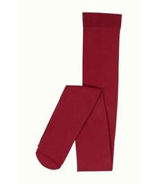 KING LOUIE •• Tights Solid 120 DEN  Cabernet Red via De Groene Knoop