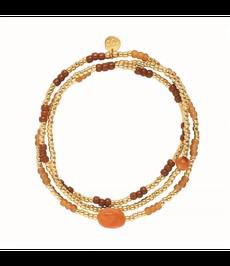 A BEAUTIFUL STORY •• Energetic Carnelian Bracelet GC via De Groene Knoop