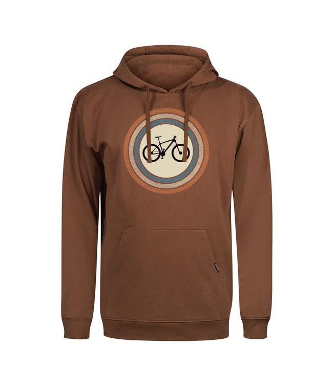 GREENBOMB •• Hoodie Joy Bike Target | Wood Bark from De Groene Knoop