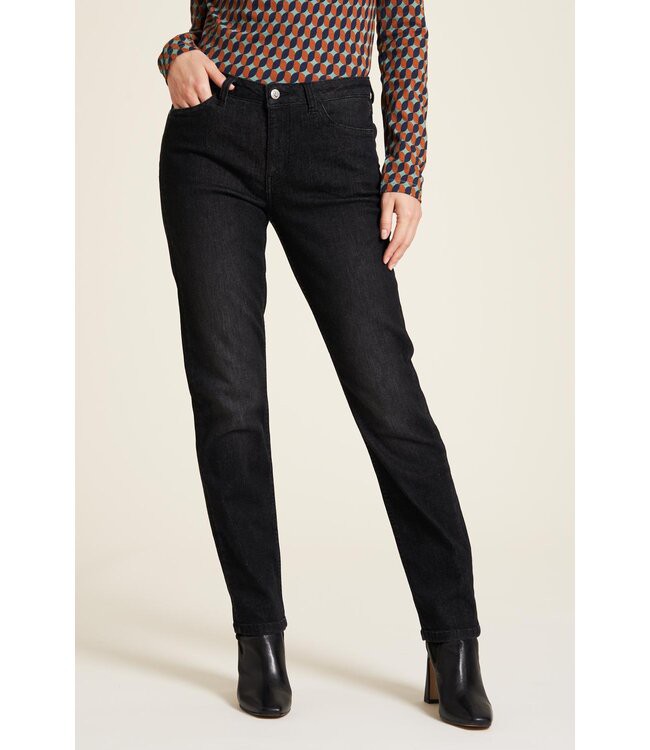 Tranquillo •• Stretch denim jeans | Black from De Groene Knoop