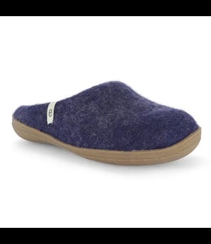 EGOS Copenhagen •• Slipper Rubberen Zool | Blue from De Groene Knoop