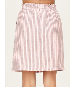 THOUGHT  •• Azalea  paperbag waist skirt  blush pink from De Groene Knoop