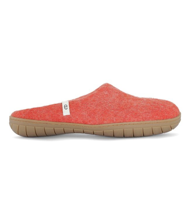 EGOS Copenhagen •• Slipper Rubberen Zool Rusty Red from De Groene Knoop