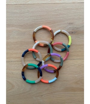 JULES BEAN •• ARMBAND ARC EN CIEL from De Groene Knoop